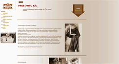 Desktop Screenshot of profifoto.hu